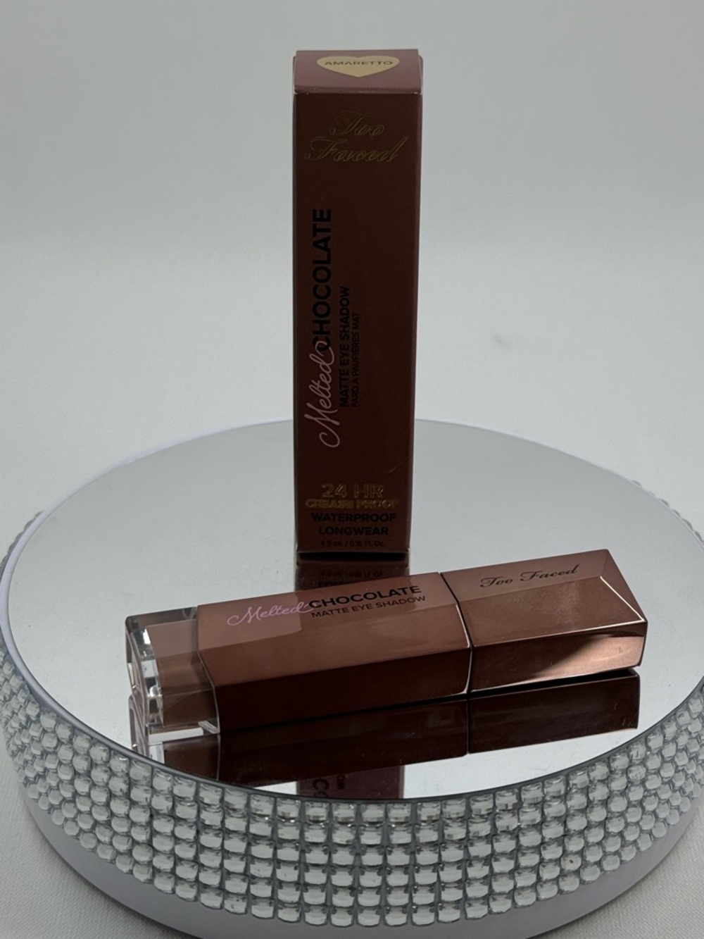 Too Faced Melted Chocolate Matte Eye Shadow - Amaretto Brown 4.9 ml BNIB
